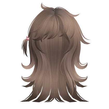 Spiky Emo Scene Layered Hair in Milk Tea