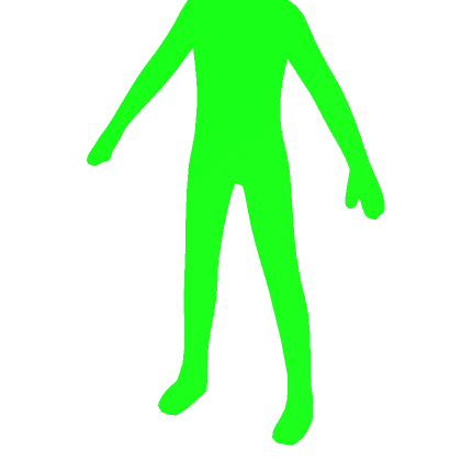 Green Character Outline Aura