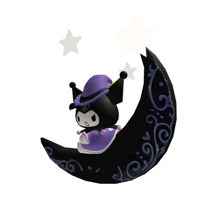 Kuromi shoulder star(luna de kuromi) (morado)
