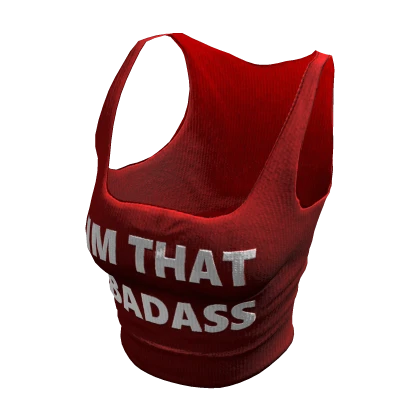Badass Tank-top | Red