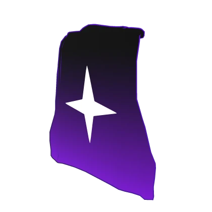 Noli Forsaken Cape Cloak Cartoony Purple