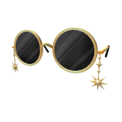 Soleila Circle Shades Black