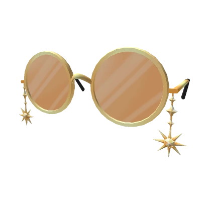 Soleila Circle Shades Gold