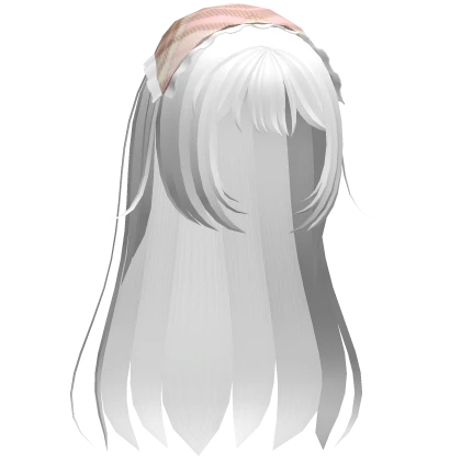 ♡ cottagecore igari hair w/ Neopolitan cloth white