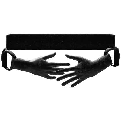 Silver Victorian Clasping Hands Belt 1.0