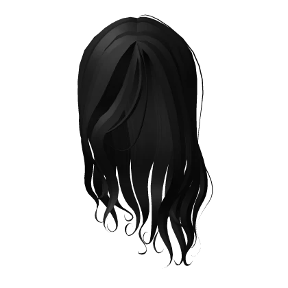 Ghostly Creepy Hair Black