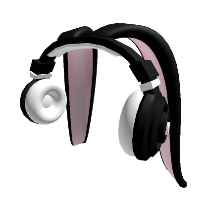 Black Bunny Headphones