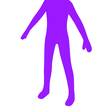 Purple Character Outline Aura