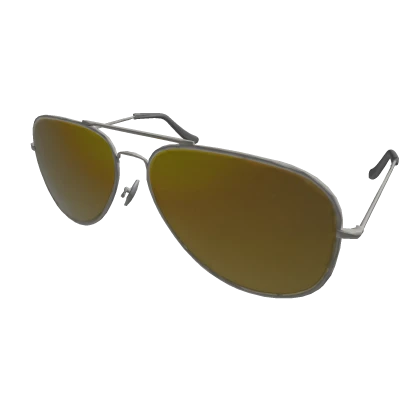 [🕶️] Yellow Flash Aviator Sunglasses