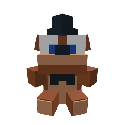 FNAF || Classic Roblox Freddy Plush (Back)