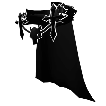 Cartoony White Void Cape