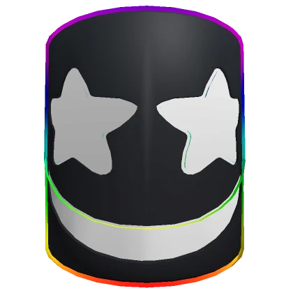 Rainbow Dark Star Eyes Helmet