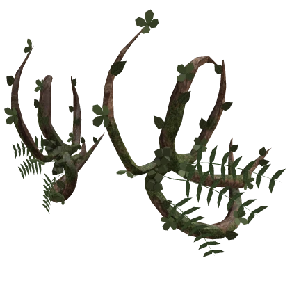 Green Clover Nature Winged Druid Headpiece