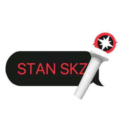 Stan SKZ Stray Kids Glowing Lightstick KPOP Text 