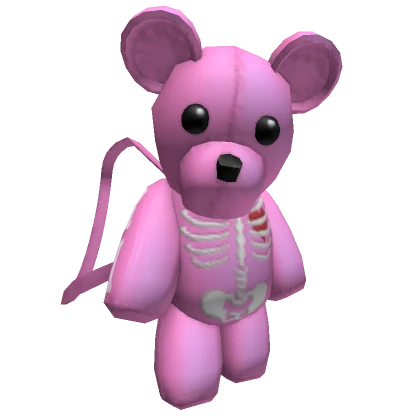 Y2K Pink Skeleton Teddy Bear [1.0]