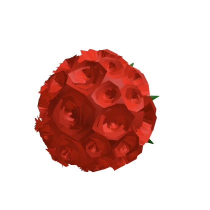 [Handheld] Bright red rose bouquet