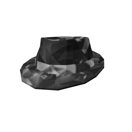 Shiny Black Fedora