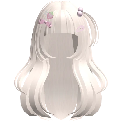 🤍 cutecore dolly strawberry hair platinum blonde