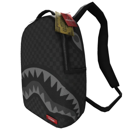 (1.0) Black Sprayground Bookbag