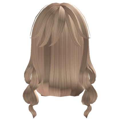 Blonde Anime Loose Braid Hair