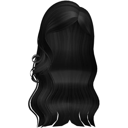 Loose Soft Wavy Hairstyle (Black)