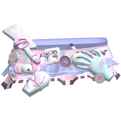 pastel goth creepycute harajuku zombie skirt