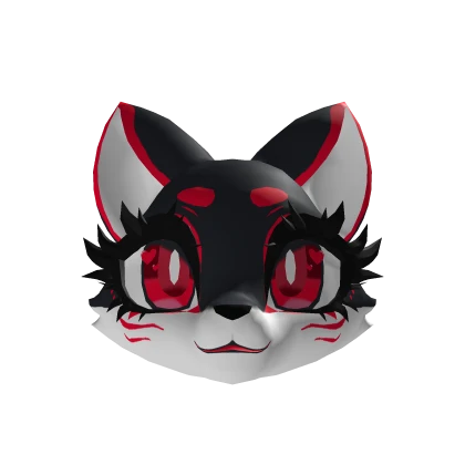 Red Demon Fox Cat Female Kemono