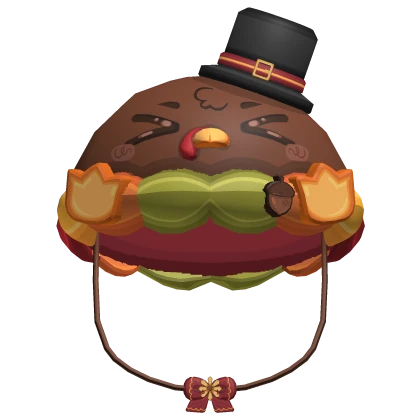 Kawaii Thanksgiving Fluff Hat