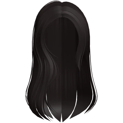 Long Wispy Over The Shoulder Dark Brown Hair