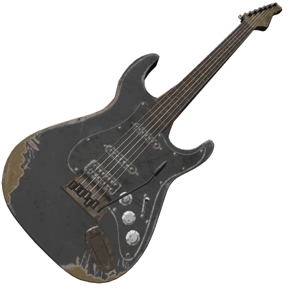 Destroyed Guitar