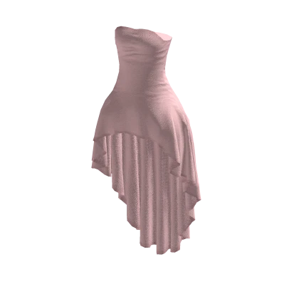 Waterfall Dress Pink