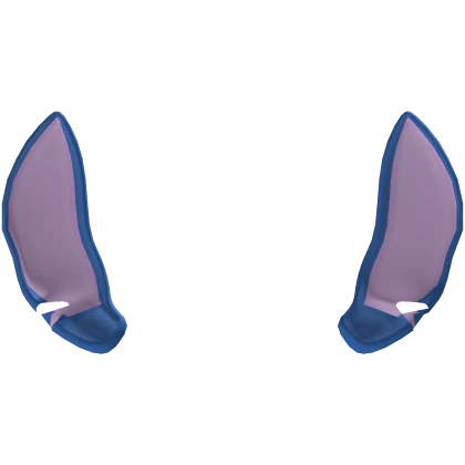 Cute Blue Stitch Alien Bunny Dog Stitch Ears