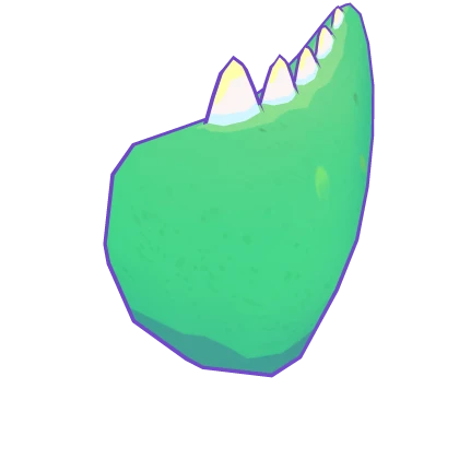 🌙 Dinosaur Tail Pop Green