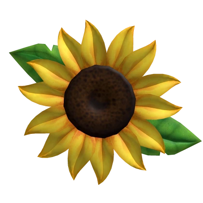 Summer Sunflower in hair 