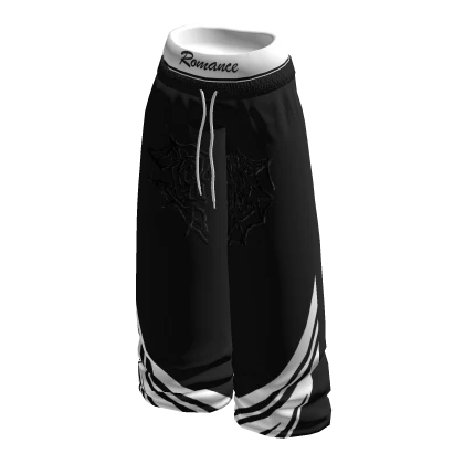 Spider Set y2k grunge sweatpants Black