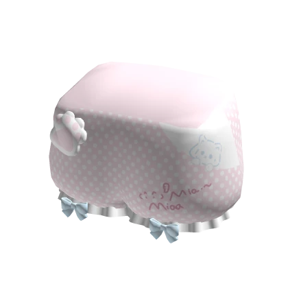 cute pink paw shorts