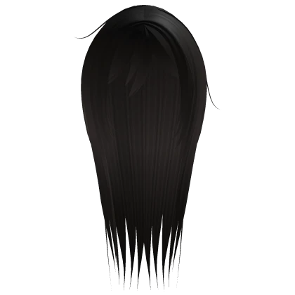 wispy horror hair kawaii dark brown