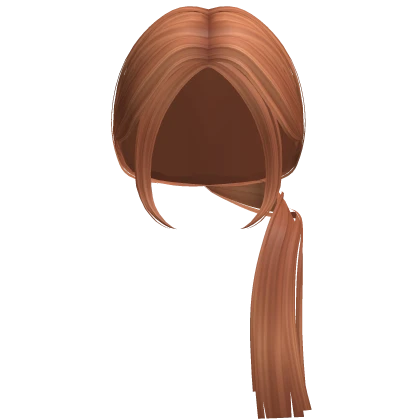 Long Baddie Low Side Pony (Ginger)