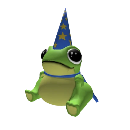 Cute Wizard Frog Buddy 🐸