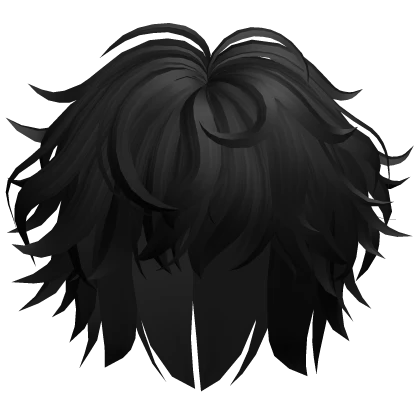 Black Messy Hair