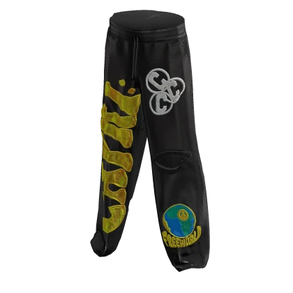 Yellow Project Capri Denim Flared Sweatpants