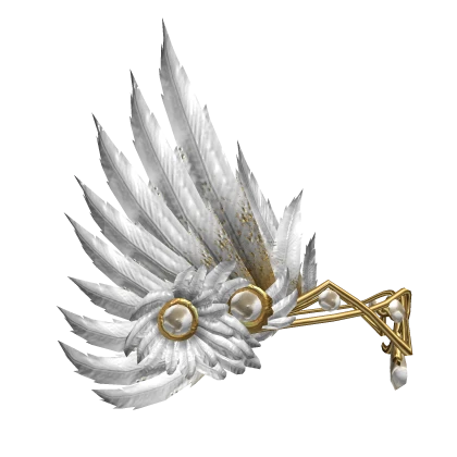 [PBR] Gold Heavenly Tiara - White 💎