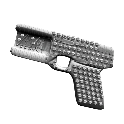 Iconic Rhinestone Toy Stun Taser in Silver