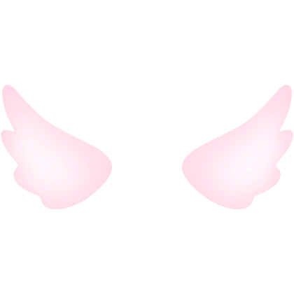 Pastel Pink Angel Wings