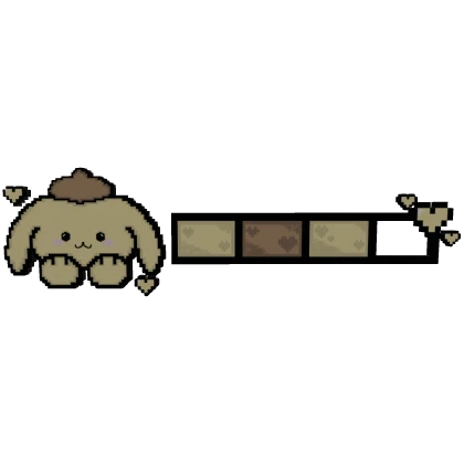 Pompompurin 8-Bit Health HP Bar