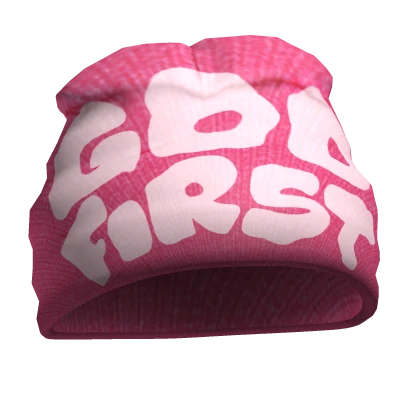Y2K God First Beanie