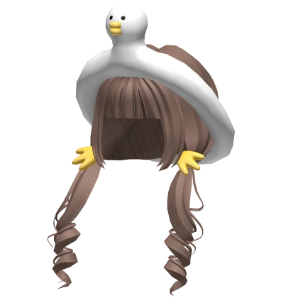 Kawaii Duck Tube Pigtails 💛