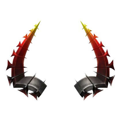 Spikey Flame Horns