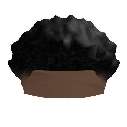 Sponged Fro Low Fade