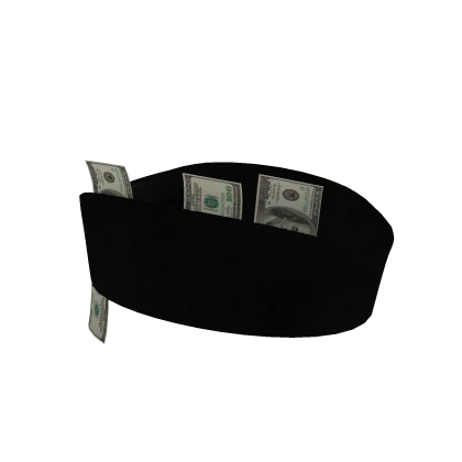 Money Flex Y2K Dollar Cash Black Tube Top